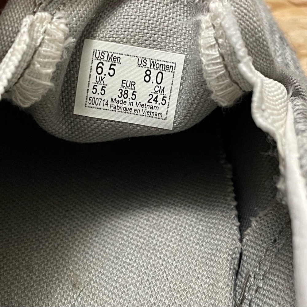 Vans Rib-Knit‎ Classic Gray Slip On Shoes - Picture 8 of 10